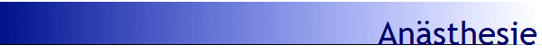 Ansthesie