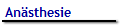 Ansthesie