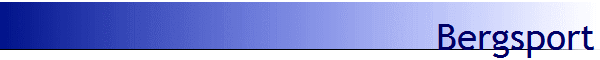 Bergsport