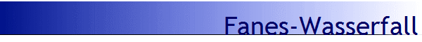 Fanes-Wasserfall